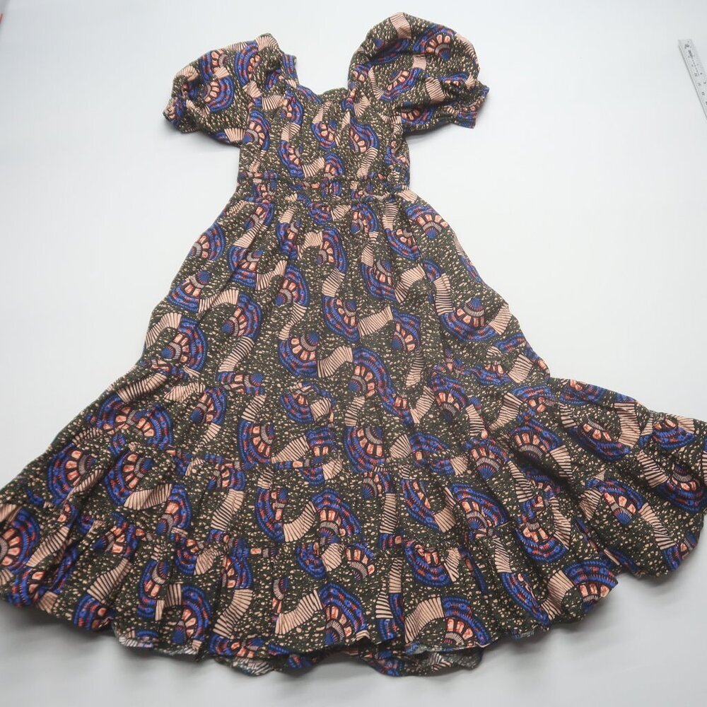 Ulla Johnson Juniper Puff Sleeve Midi Dress Size 2 - Picture 4 of 12